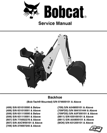 Bobcat Backhoe Service Repair Manual