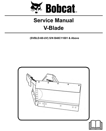 Bobcat SVBLD-60-UV V-Blade Service Repair Manual