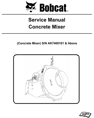 Bobcat Concrete Mixer Service Repair Manual