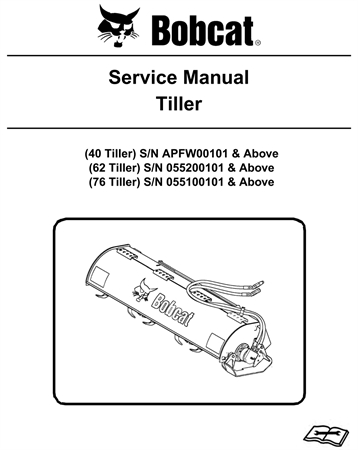 Bobcat 40 Tiller Service Repair Manual