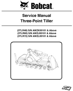 Bobcat Three - Point Tiller (3TLR48, 3TLR60, 3TLR72)