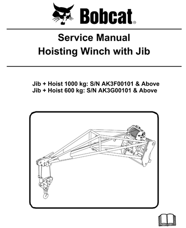 Bobcat Hoisting Winch with Jib Service Repair Manual