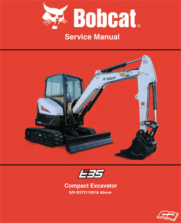 Bobcat E35 Compact Excavator Service Repair Manual