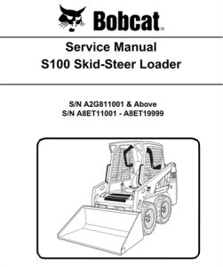 Bobcat S100 Skid-Steer Loader Service Repair Manual