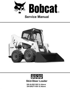 Bobcat S530 Skid-Steer Loader Service Repair Manual