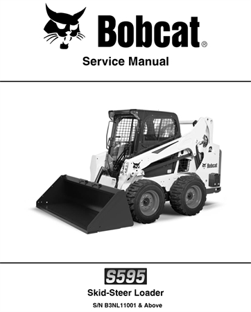 Bobcat S595 Skid-Steer Loader Service Repair Manual