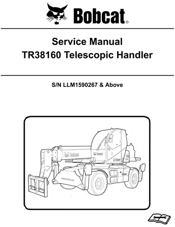 Bobcat TR38160 Telescopic Handler Service Repair Manual