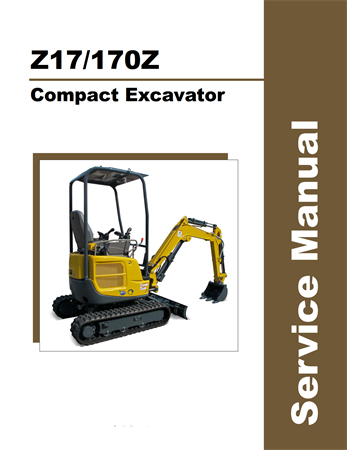 Gehl Z17/170Z Compact Excavator Service Repair Manual