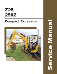 Gehl Z25, 250Z Compact Excavator Service Repair Manual