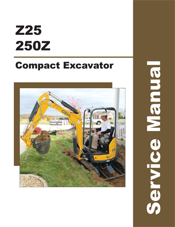 Gehl Z25, 250Z Compact Excavator Service Repair Manual