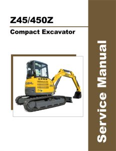 Gehl Z45/450Z Compact Excavator Service Repair Manual