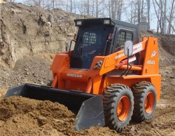 Doosan 450 Plus Skid Steer Loader Hydraulic & Electrical Schematic