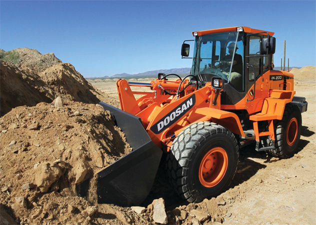 Doosan DL200-3 Wheel Loader Hydraulic & Electrical Schematic