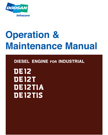 Daewoo DE12T, DE12TI, DE12TIA, DE12TIS Diesel Engines