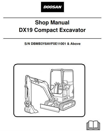 Doosan DX19 Compact Excavator Service Repair Manual