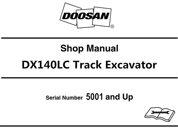 Doosan DX140LC Track Excavator Service Repair Manual