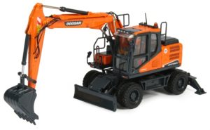 Doosan DX140W/DX160W Wheel Excavator Operation & Maintenance Manual