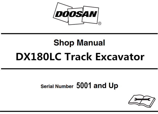 Doosan DX180LC Track Excavator Service Repair Manual