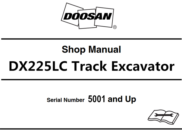 Doosan DX225LC Track Excavator Service Repair Manual