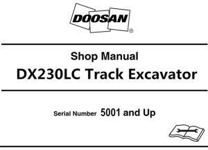 Doosan DX230LC Track Excavator Service Repair Manual