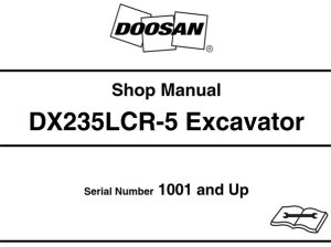 Doosan DX235LCR-5 Excavator Service Repair Manual