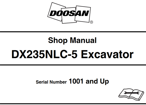 Doosan DX235NLC-5 Excavator Service Repair Manual