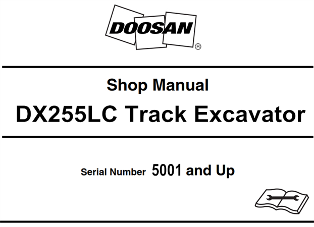 Doosan DX255LC Track Excavator Service Repair Manual