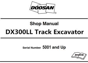 Doosan DX300LL Track Excavator Service Repair Manual