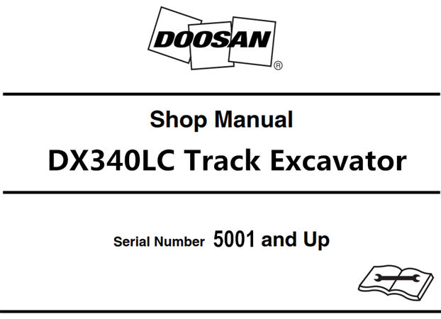 Doosan DX340LC Track Excavator Service Repair Manual