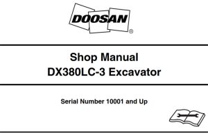 Doosan DX380LC-3 Excavator Service Repair Manual