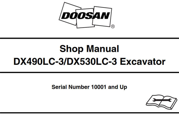 Doosan DX490LC-3/DX530LC-3 Excavator Service Repair Manual