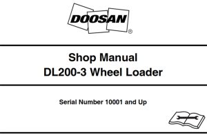 Doosan DL200-3 Wheel Loader Service Repair Manual