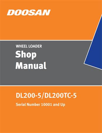 Doosan DL200-5/DL200TC-5 Wheel Loader Service Repair Manual