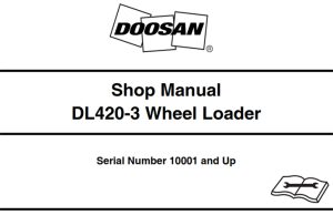 Doosan DL420-3 Wheel Loader Service Repair Manual