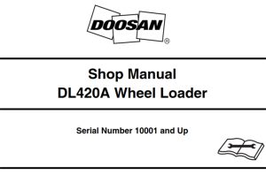 Doosan DL420A Wheel Loader Service Repair Manual