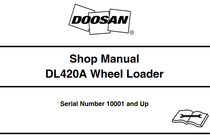 Doosan DL420A Wheel Loader Service Repair Manual