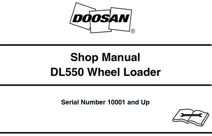 Doosan DL550 Wheel Loader Service Repair Manual