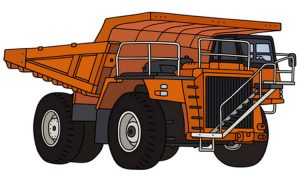 Euclid R60C 416LD / R65C 422LD Rigid Haul Dump Truck