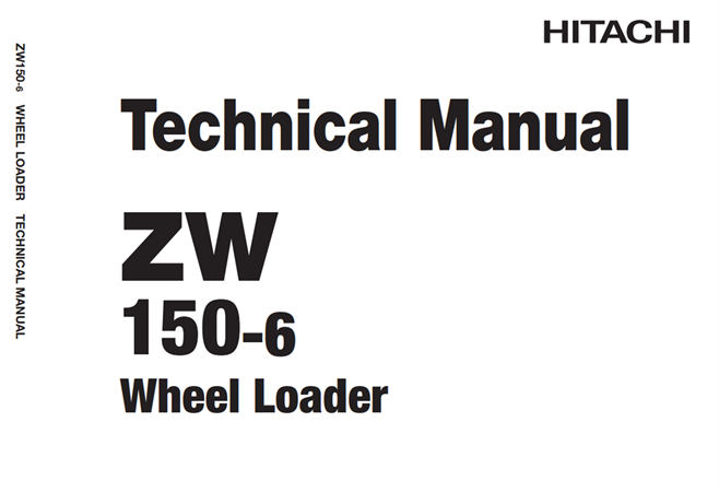 Hitachi ZW150-6 Wheel Loader Technical Manual