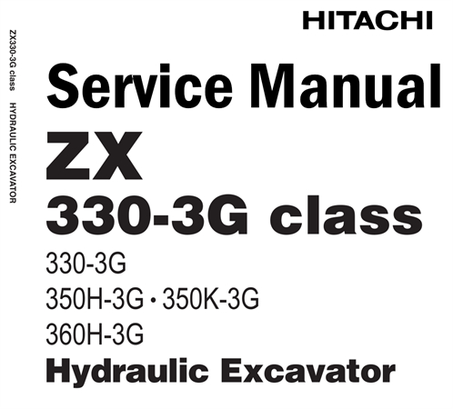 Hitachi ZX330-3G Class