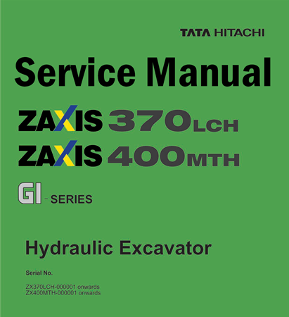 Tata Hitachi ZAXIS 370LCH, ZAXIS 400MTH Hydraulic Excavator