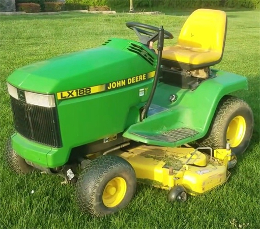 John Deere LX172, LX176, LX178, LX188 Lawn Tractors Operator’s Manual ...