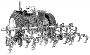 John Deere RG4, RG6, RG430, GR630 Row-Crop Cultivators