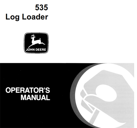 John Deere 535 Log Loader Operator's Manual