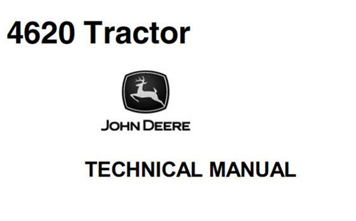 John Deere 4620 Tractor Technical Manual