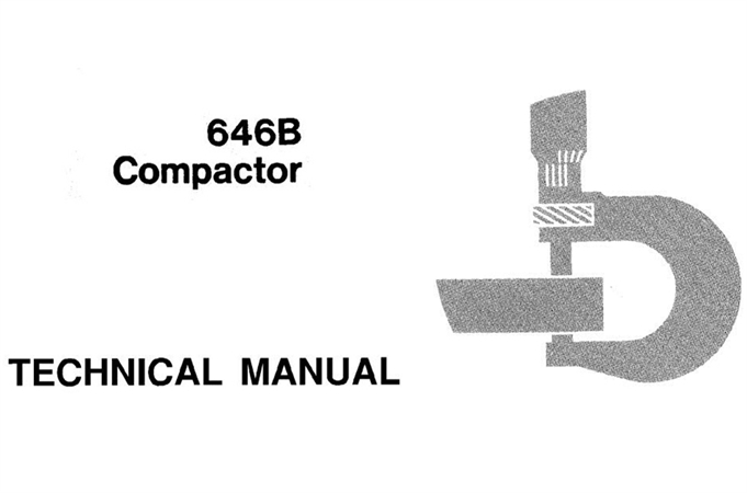 John Deere 646B Compactor Technical Manual