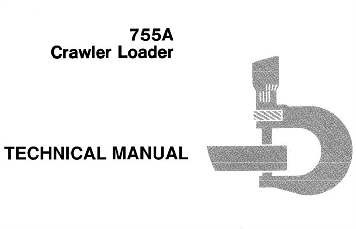 John Deere 755A Crawler Loader Technical Manual