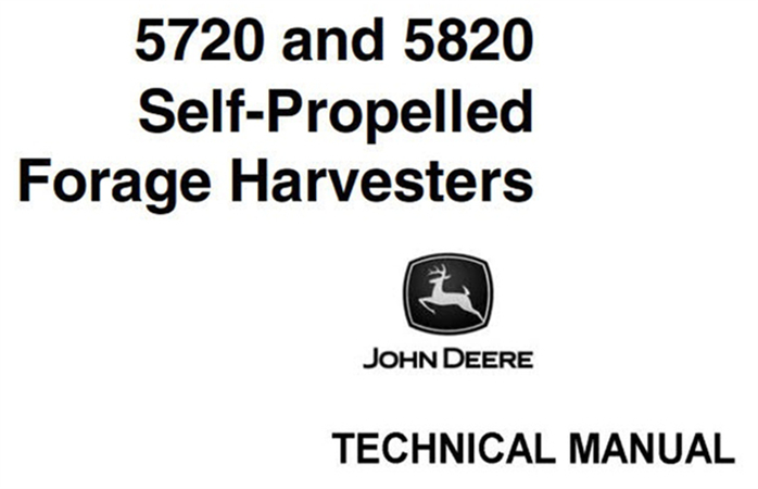 John Deere 5720 & 5820 Self-Propelled Forage Harvesters