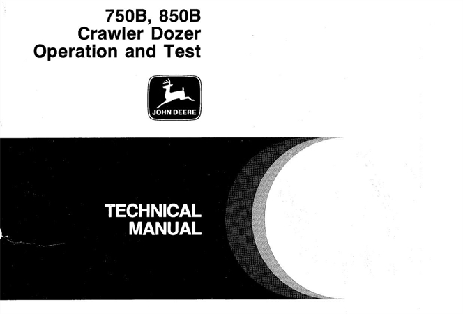 John Deere 750B & 850B Crawler Dozer Operation and Tests