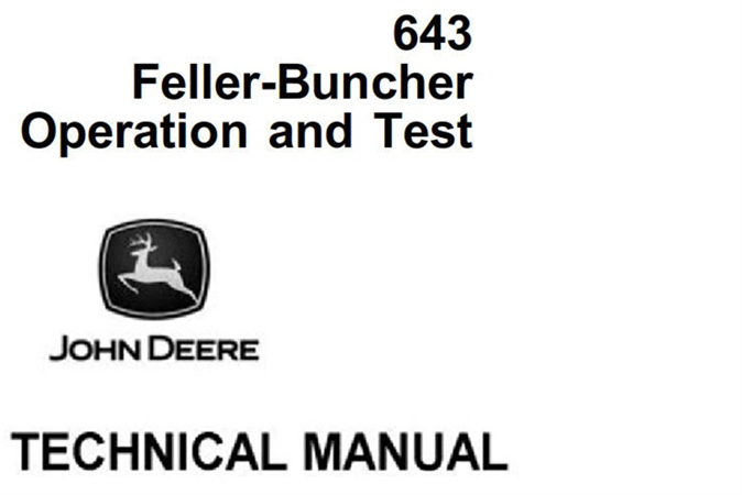 John Deere 643 Feller-Buncher Operation and Test